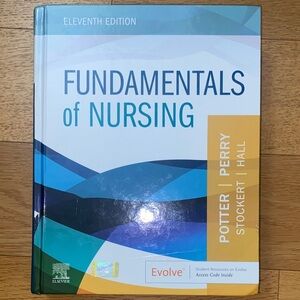 Fundamentals of Nursing Textbook Elsevier 11th edition Potter/Perry